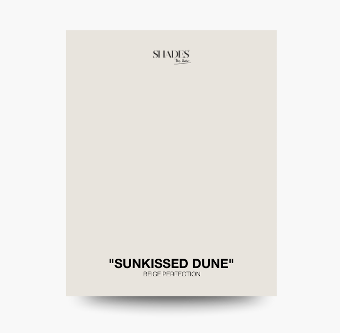 Color Card - Sunkissed Dune - SHADES by Eric Kuster