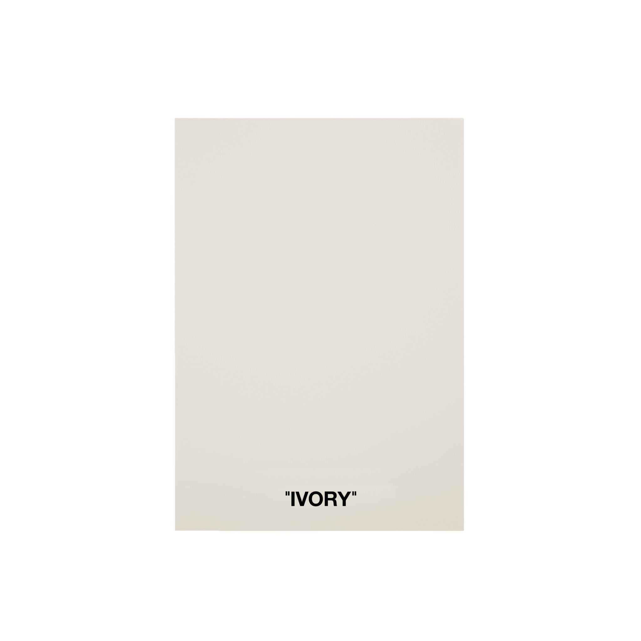Color Card - Ivory