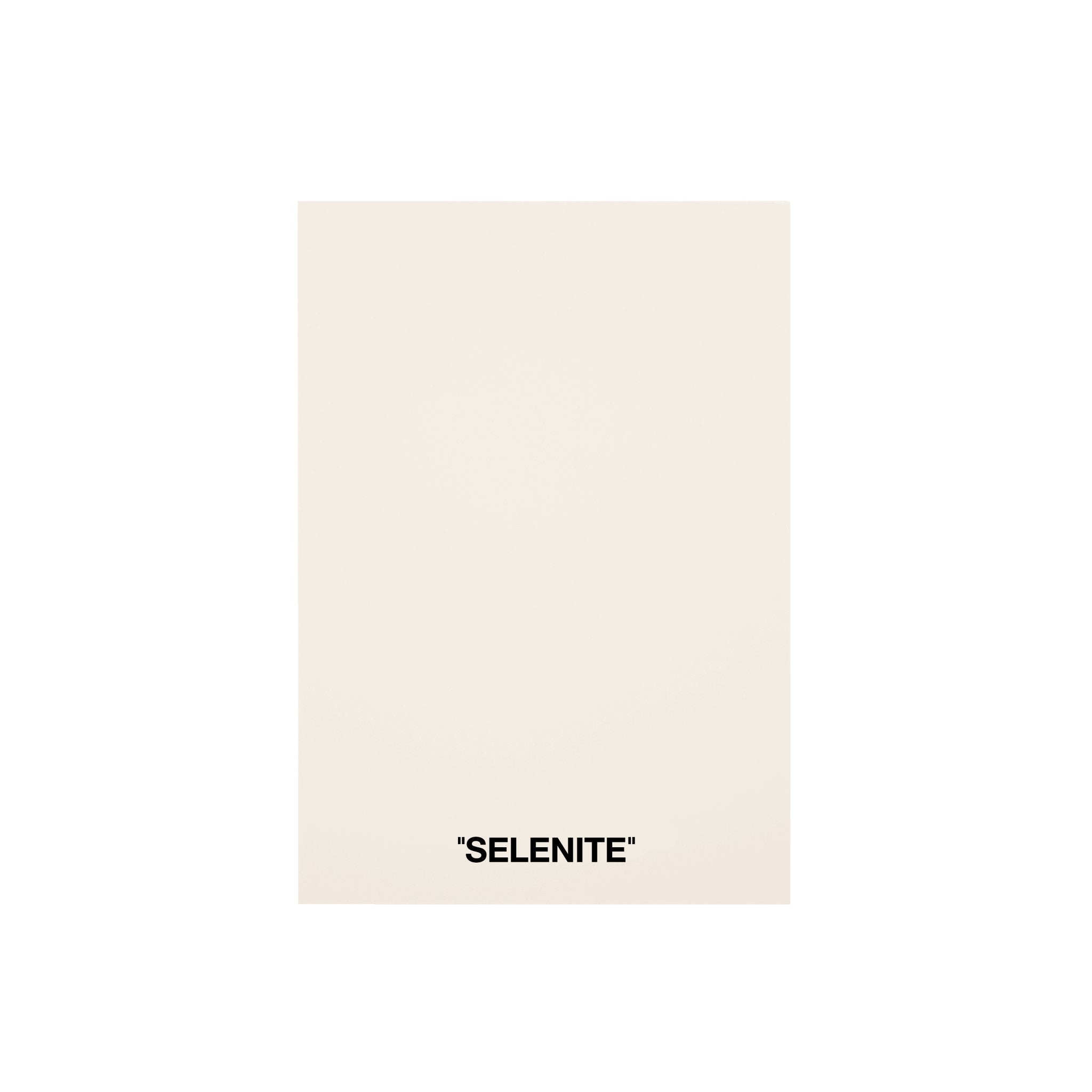 Color Card - Selenite
