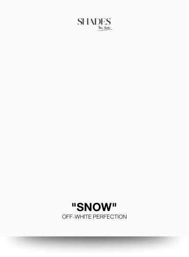 Color Card - Snow
