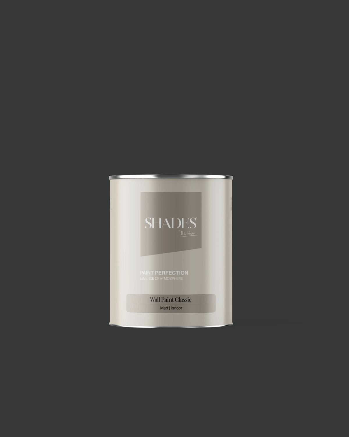 Charcoal Muurverf Classic / 1 liter - Verf SHADES by Eric Kuster