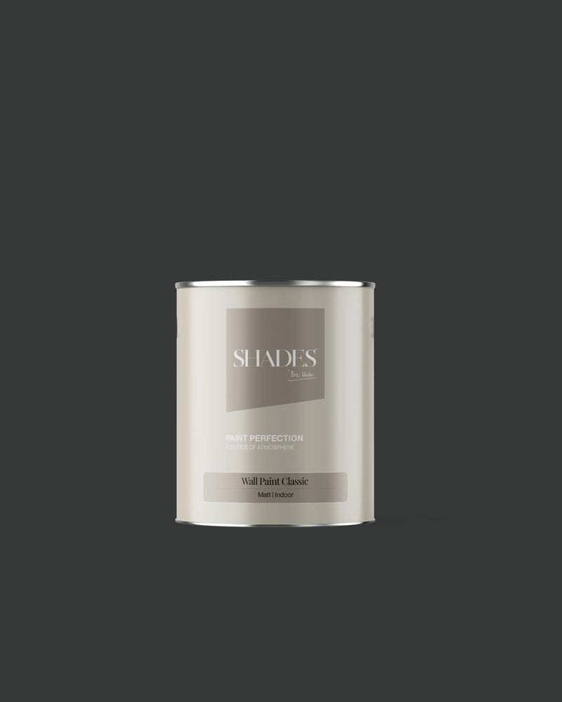Charcoal Muurverf Classic / 1 liter - Verf SHADES by Eric Kuster