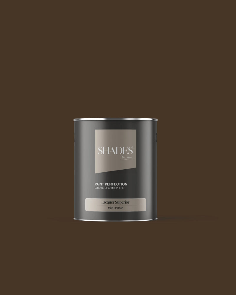 Cocoa Lakverf Mat / 1 liter - Verf SHADES by Eric Kuster