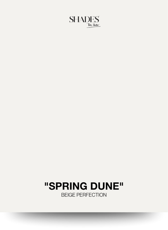 Color Card - Spring Dune - SHADES by Eric Kuster