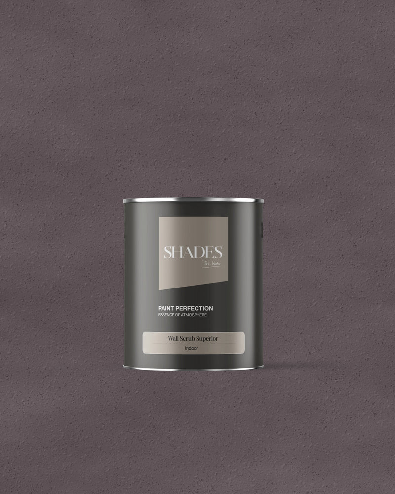 Plum Wall Scrub / 1 liter - Verf SHADES by Eric Kuster