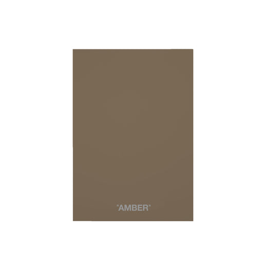 Color Card - Amber - SHADES by Eric Kuster