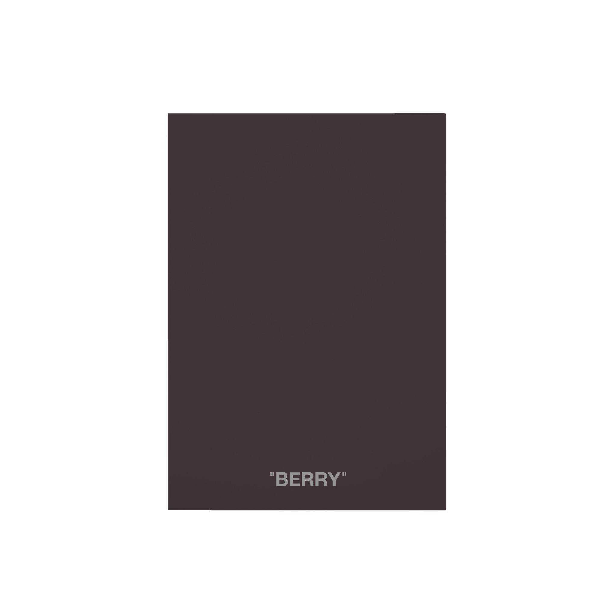 Color Card - Berry