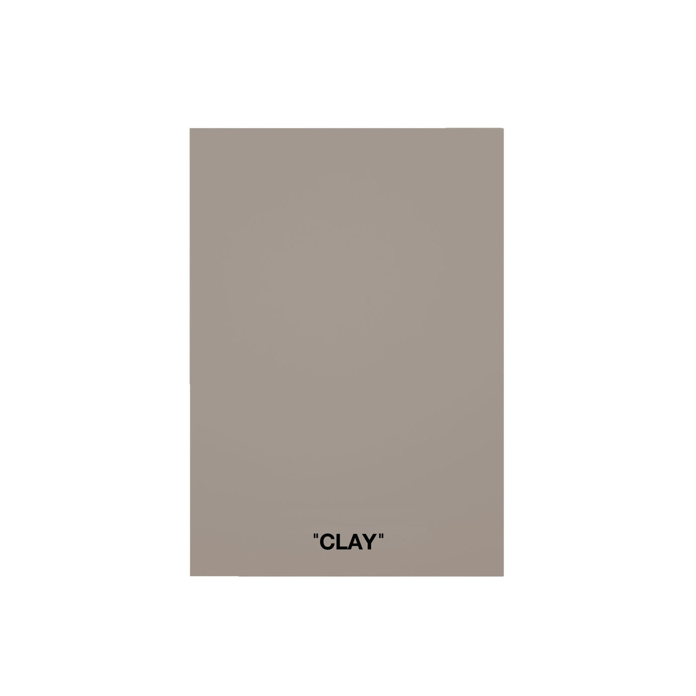 Color Card - Clay - SHADES by Eric Kuster