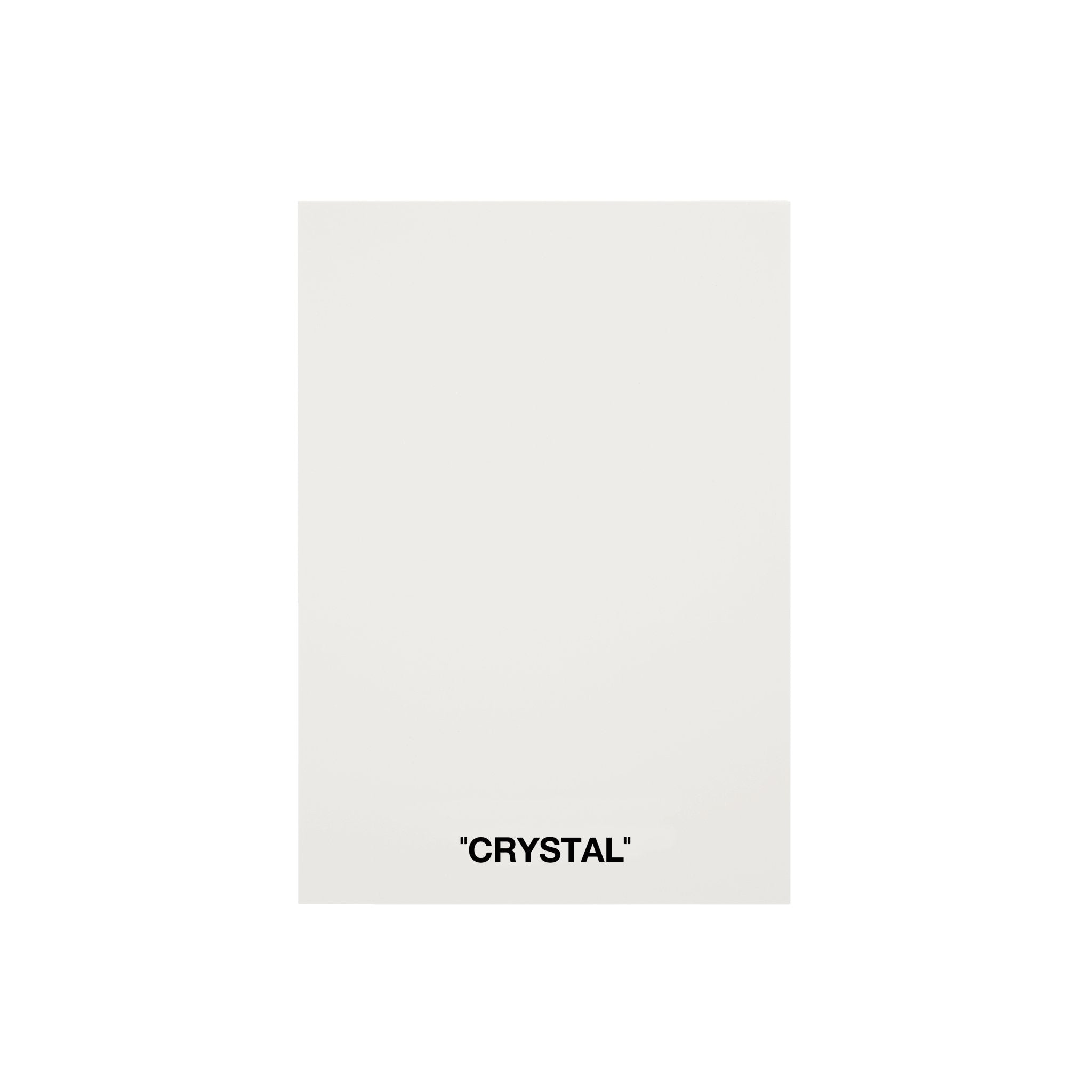 Color Card - Crystal