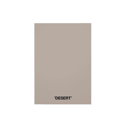 Color Card - Desert - SHADES by Eric Kuster