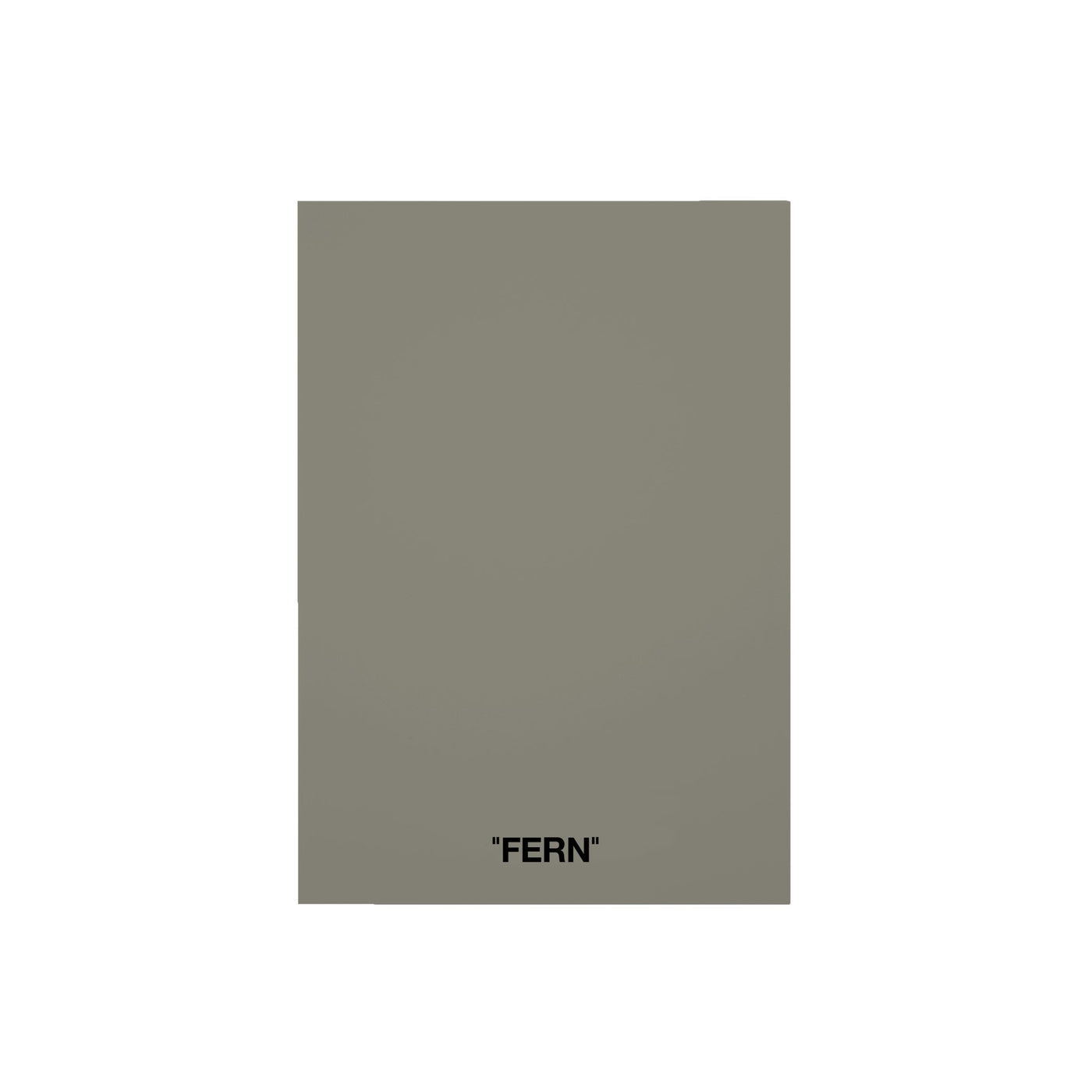 Color Card - Fern - SHADES by Eric Kuster