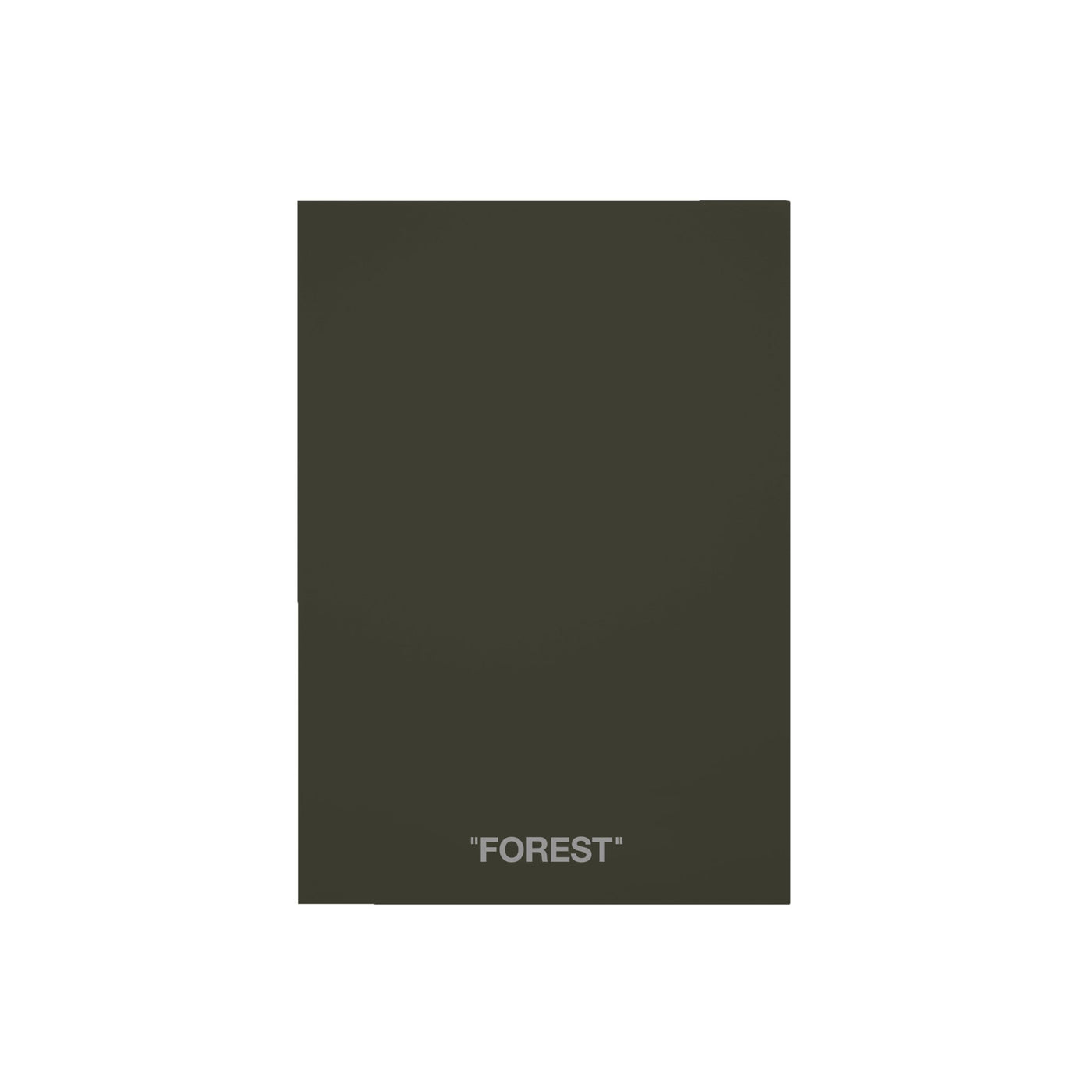 Color Card - Forest - SHADES by Eric Kuster