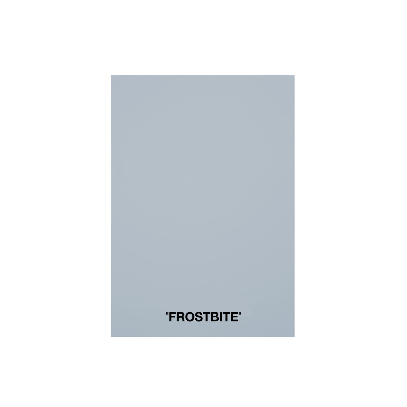 Color Card - Frostbite – SHADES by Eric Kuster