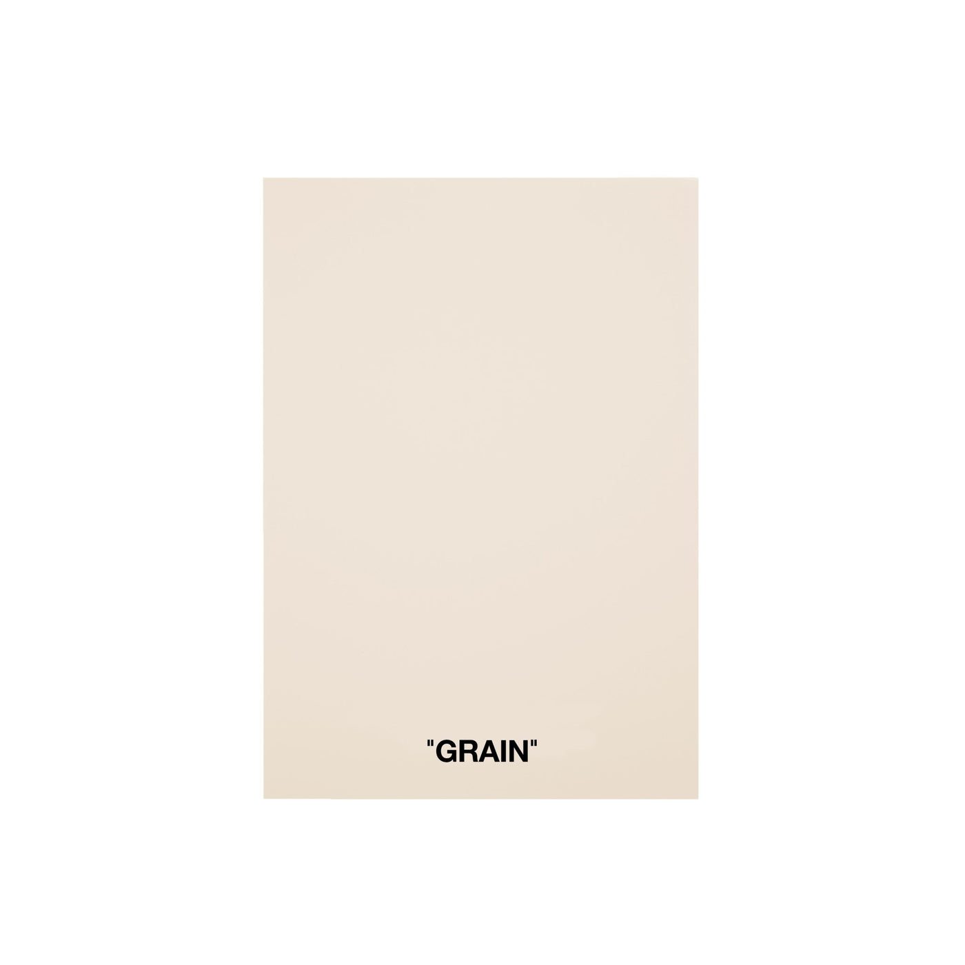 Color Card - Grain - SHADES by Eric Kuster