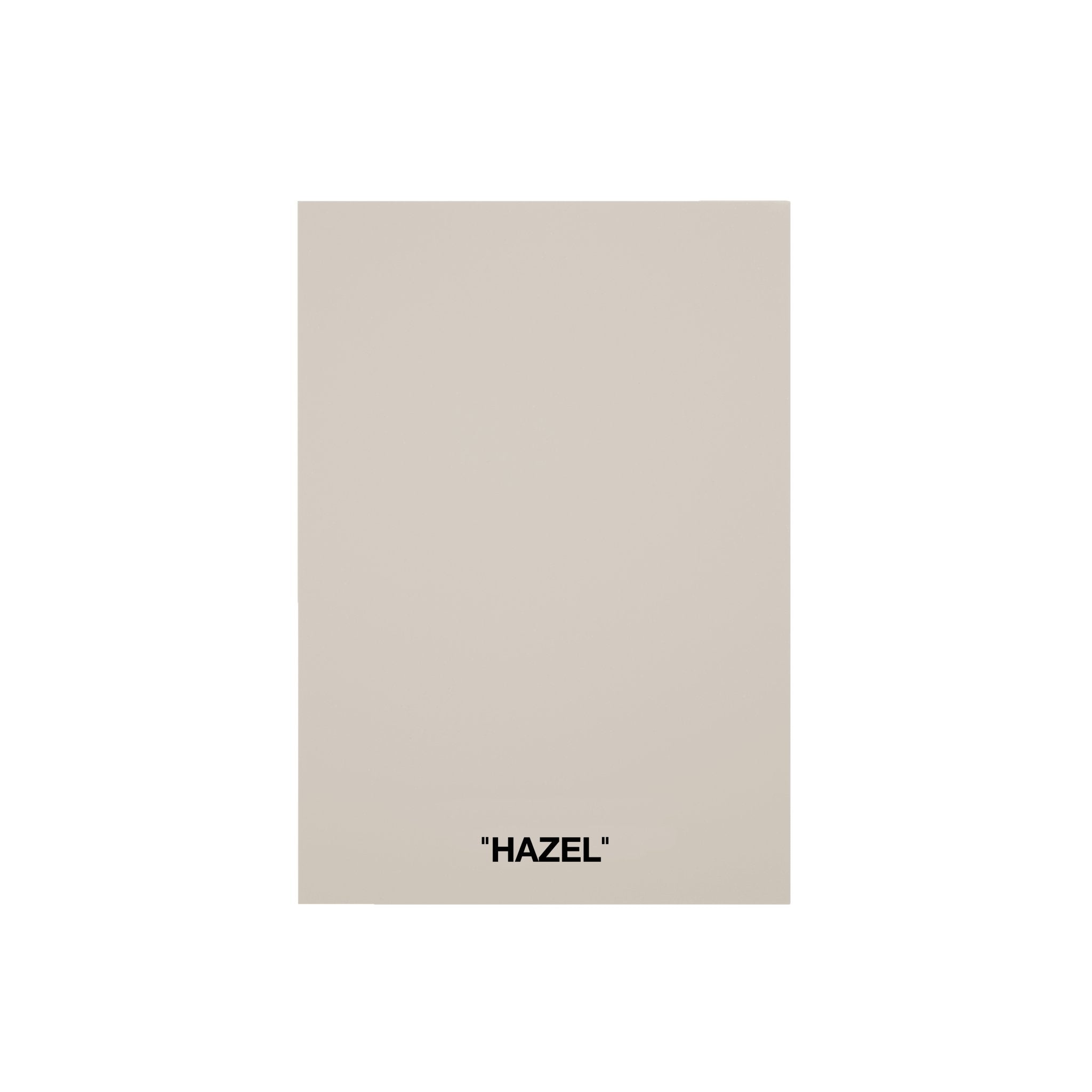 Color Card - Hazel