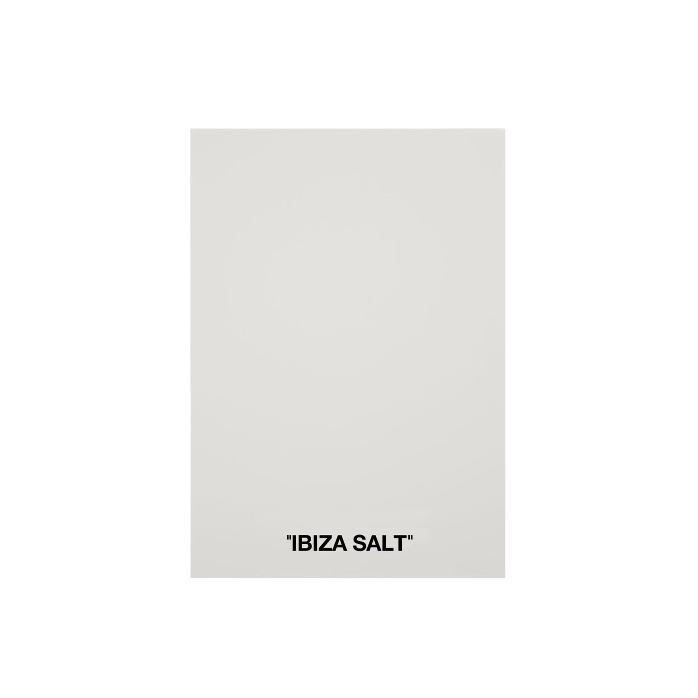 Color Card - Ibiza Salt - SHADES by Eric Kuster