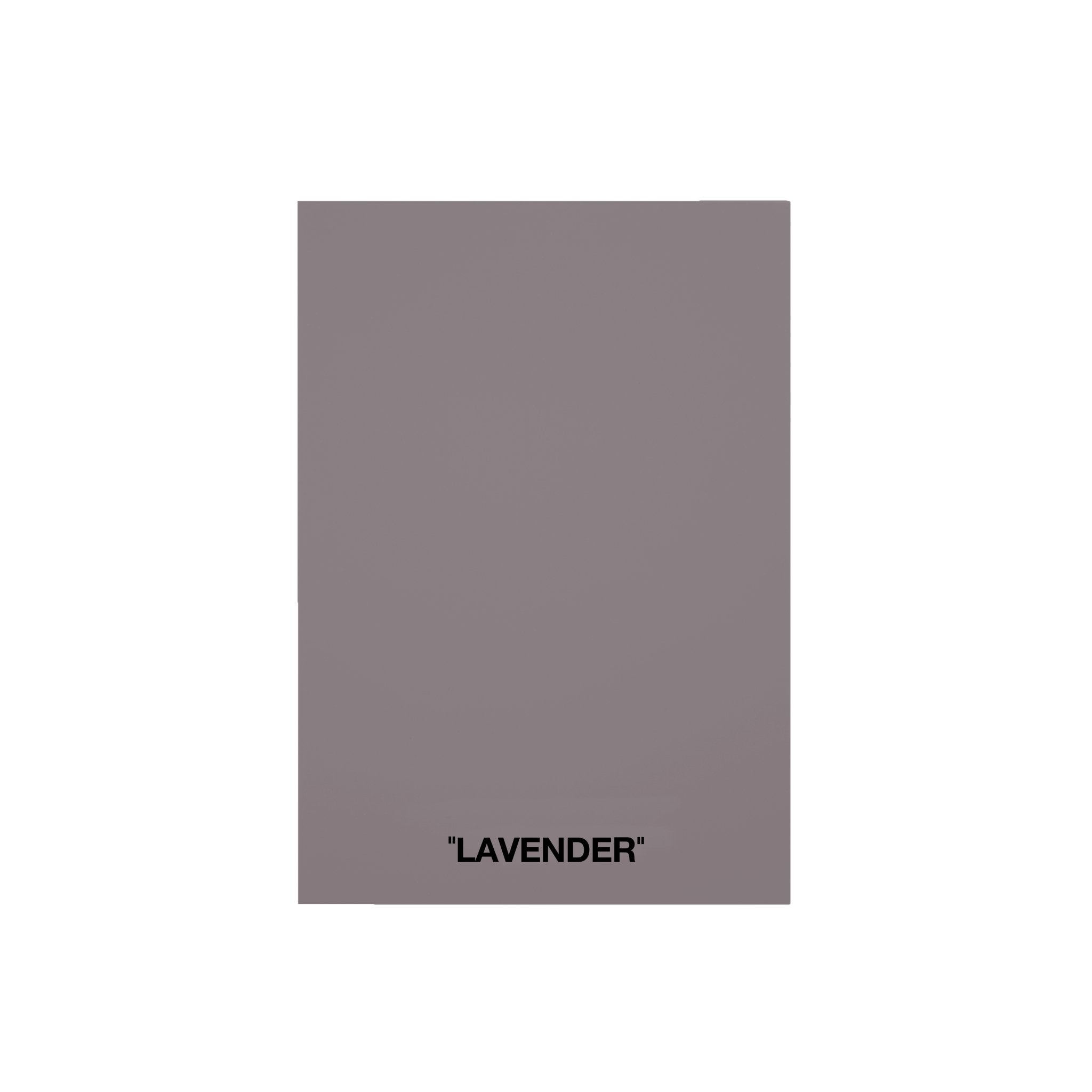 Color Card - Lavender