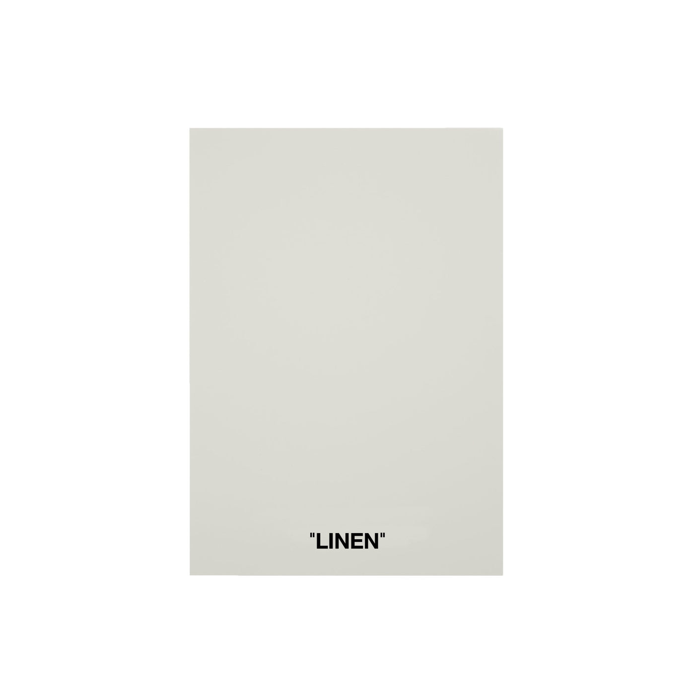 Color Card - Linen - SHADES by Eric Kuster