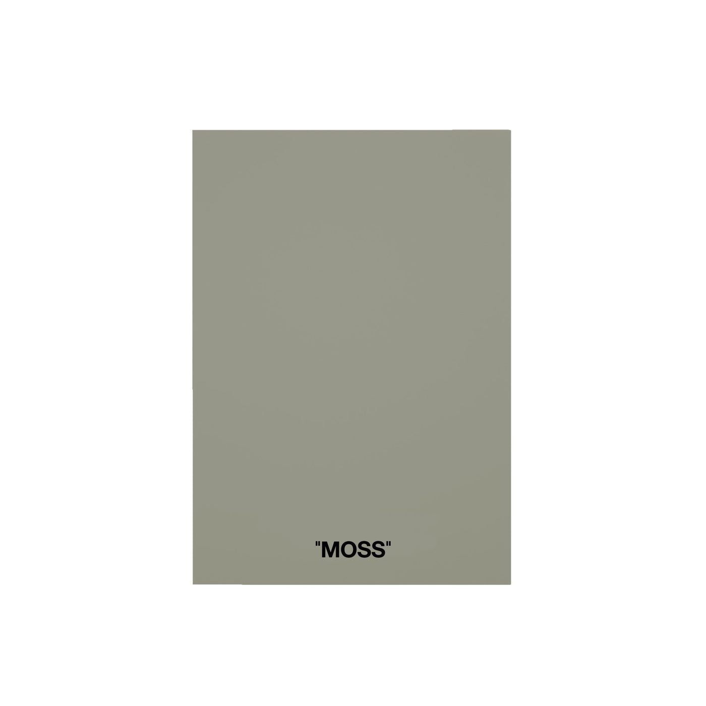 Color Card - Moss - SHADES by Eric Kuster