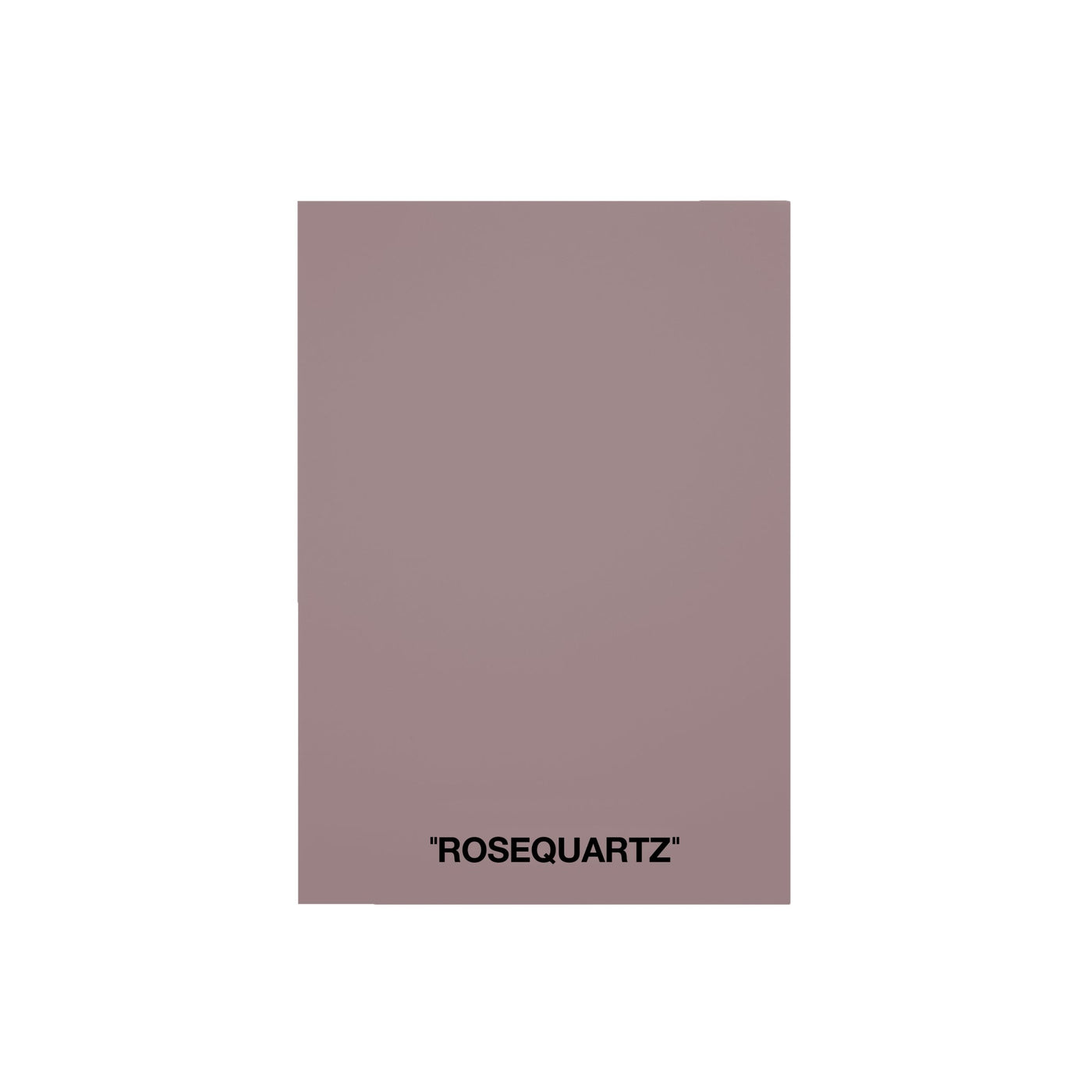 Color Card - Rosequartz - SHADES by Eric Kuster