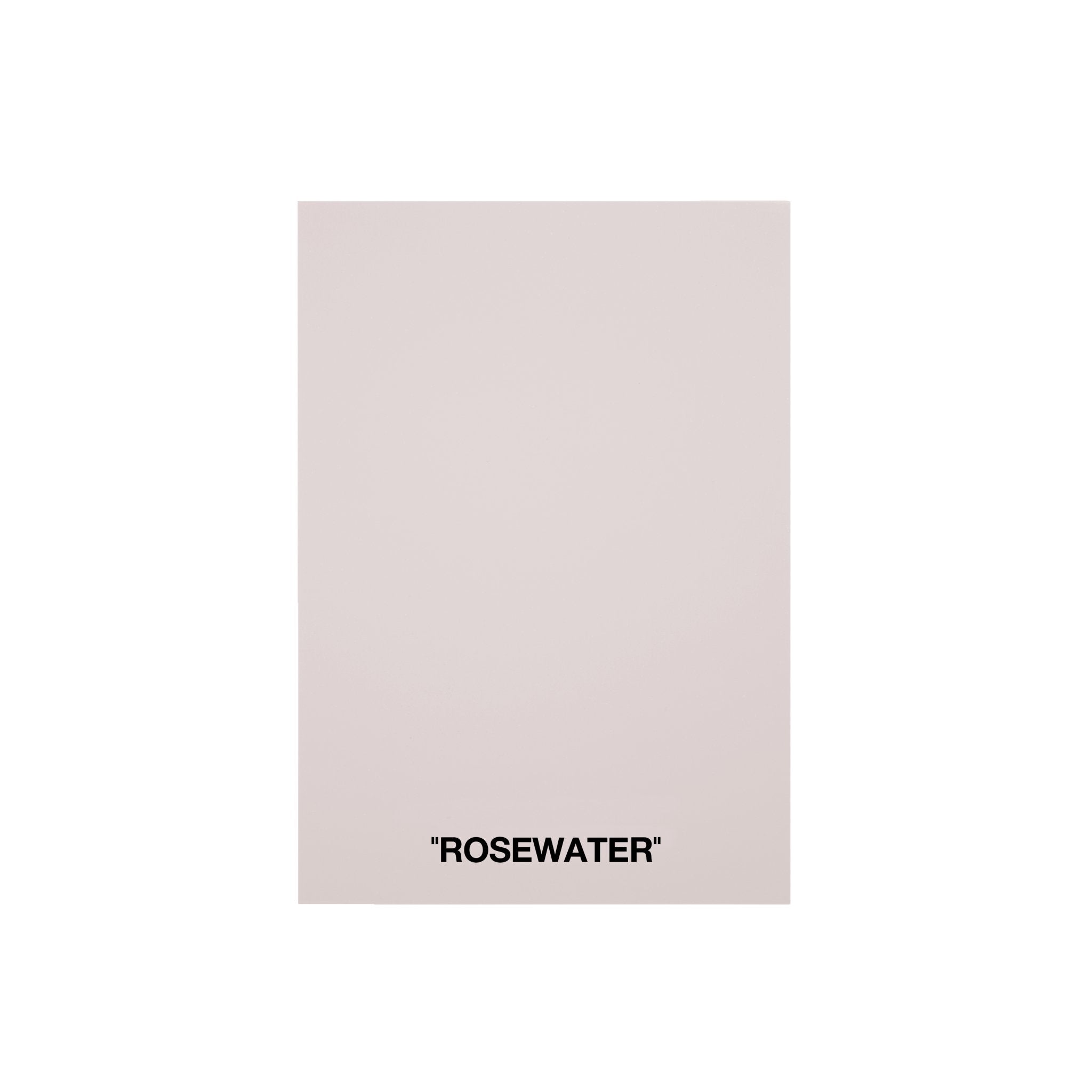 Color Card - Rosewater
