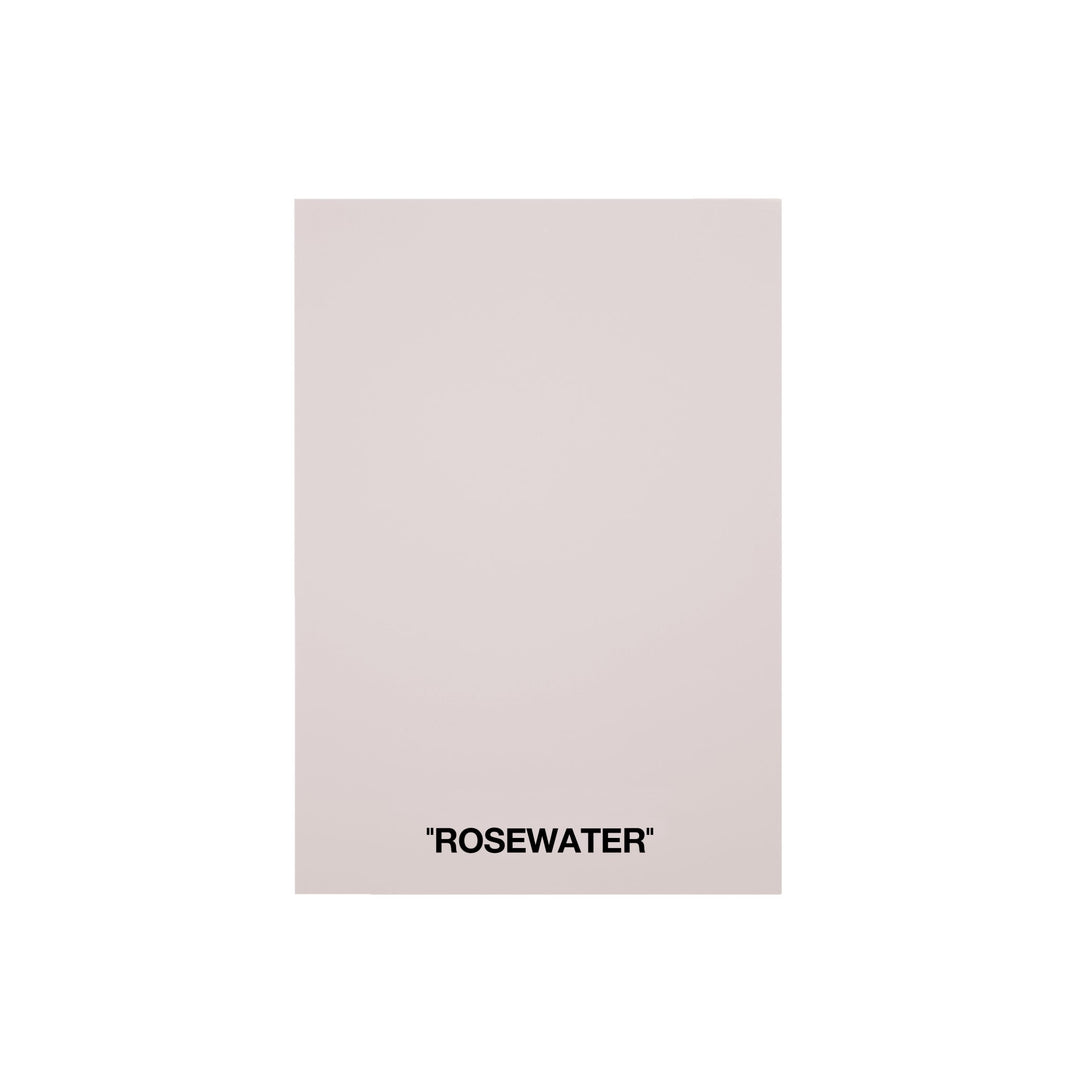 Color Card - Rosewater - SHADES by Eric Kuster