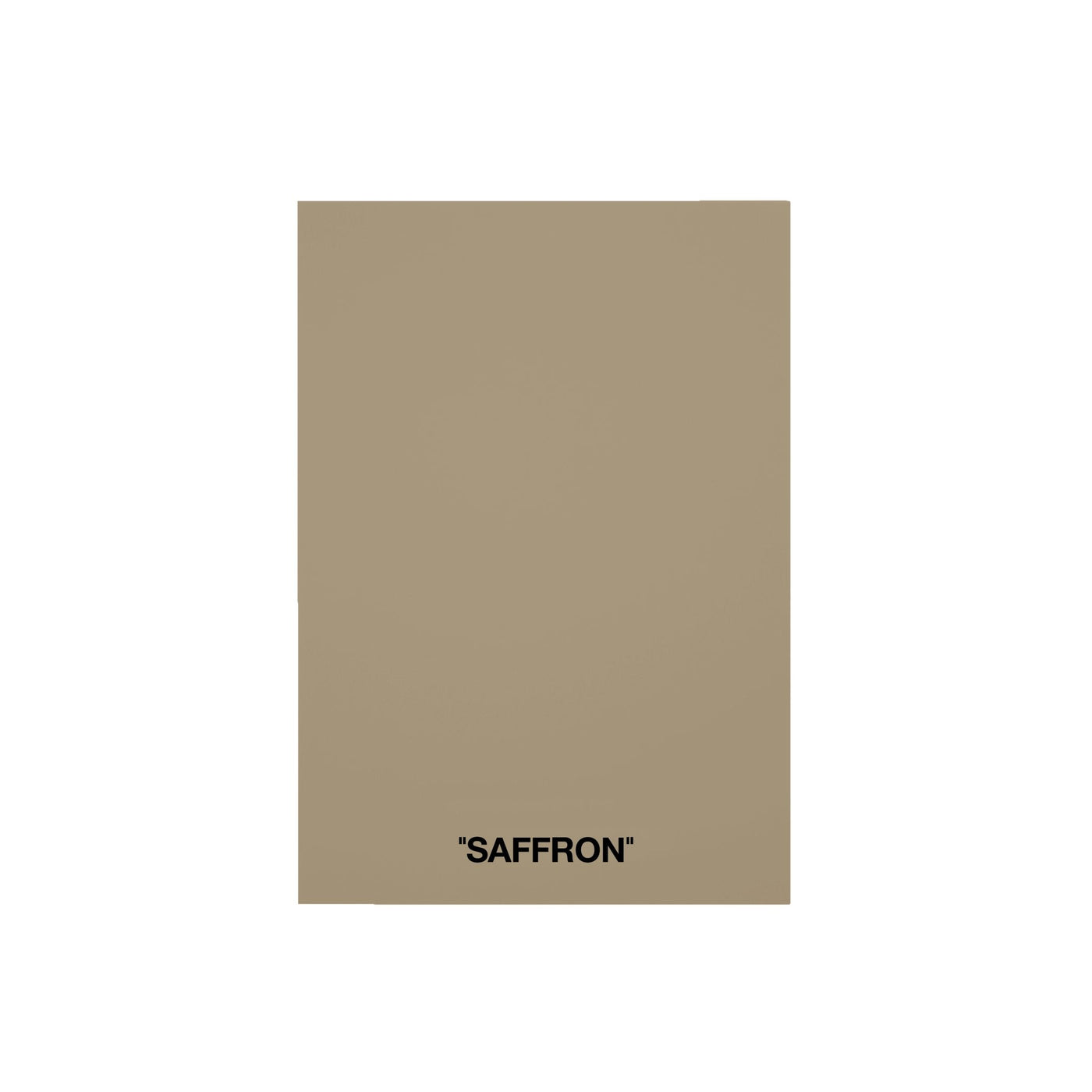 Sab R402 Color Card A4 Color Card Saffron | SHADES by Eric Kuster