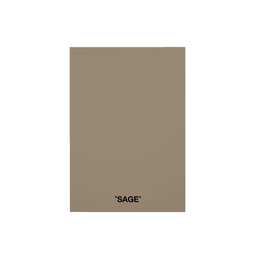 Color Card - Sage - SHADES by Eric Kuster