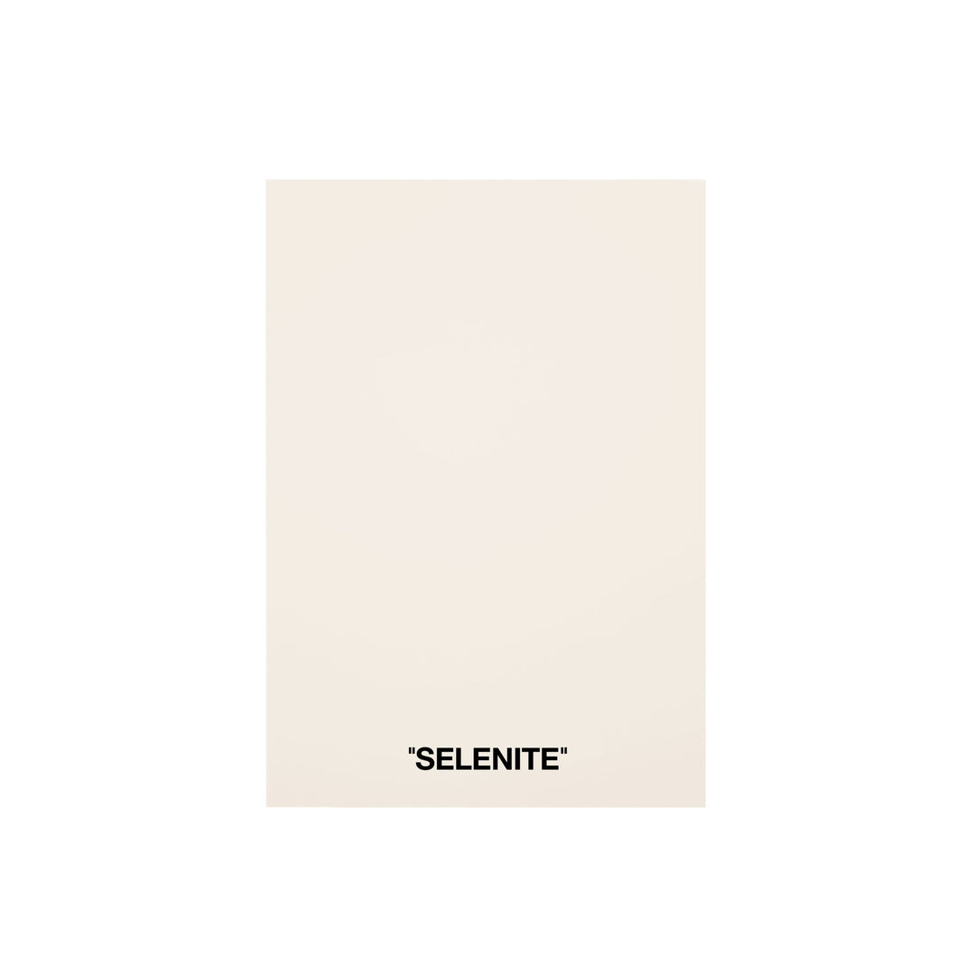 Color Card - Selenite - SHADES by Eric Kuster