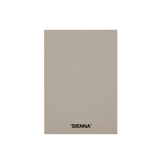 Color Card - Sienna - SHADES by Eric Kuster