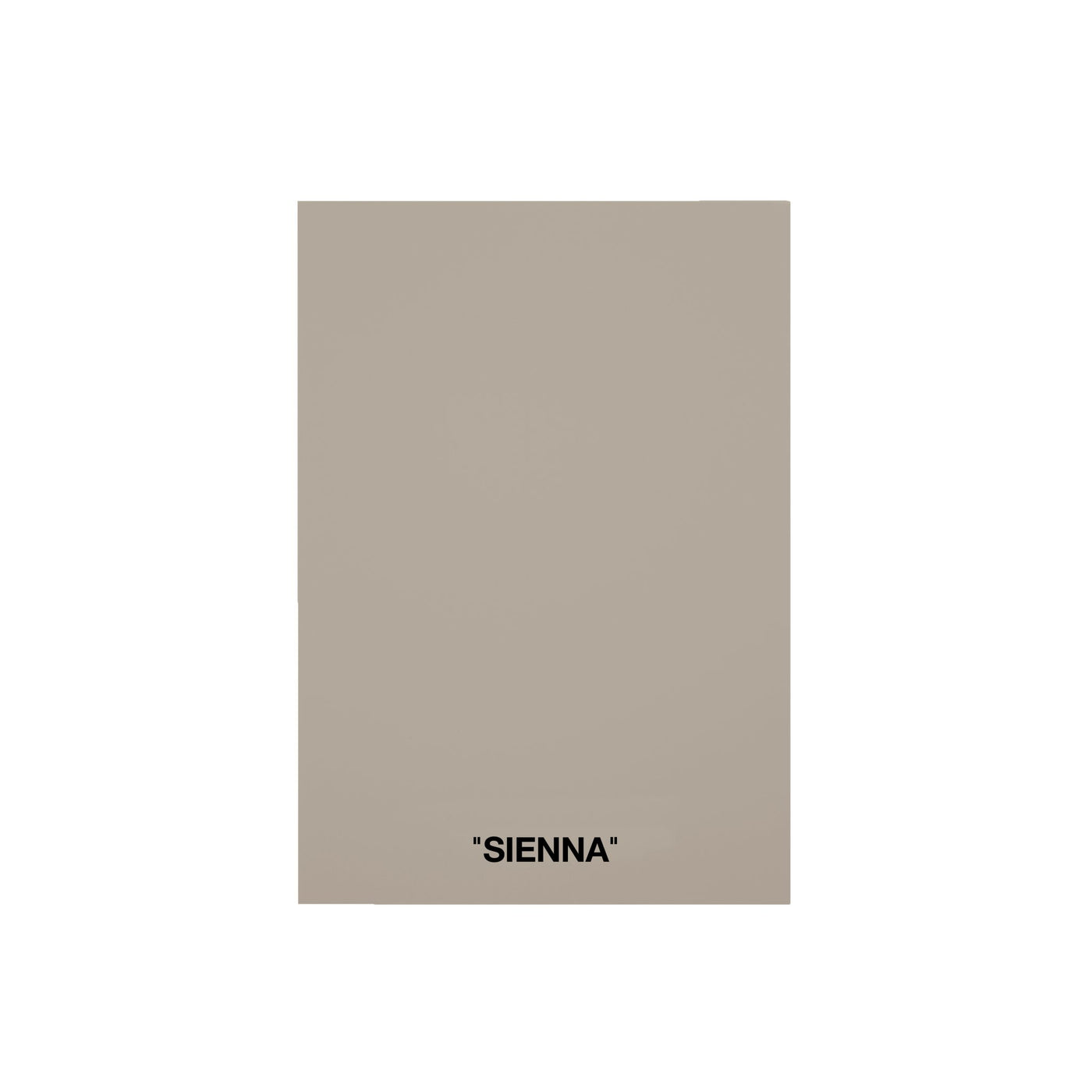 Color Card - Sienna - SHADES by Eric Kuster