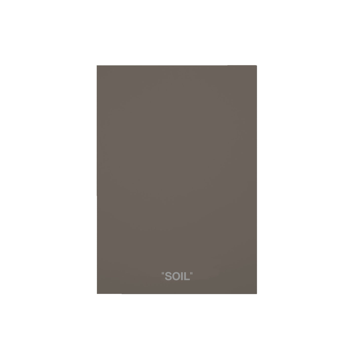 Color Card - Soil - SHADES by Eric Kuster