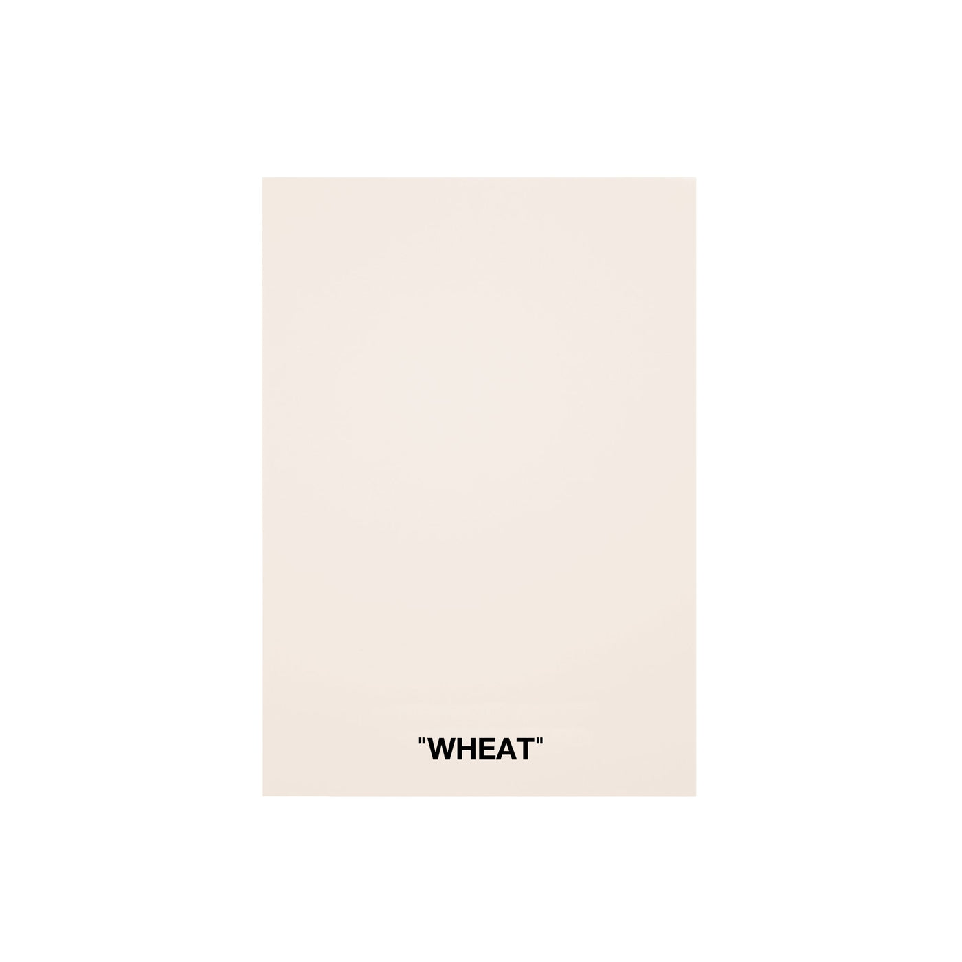 Color Card - Wheat - SHADES by Eric Kuster