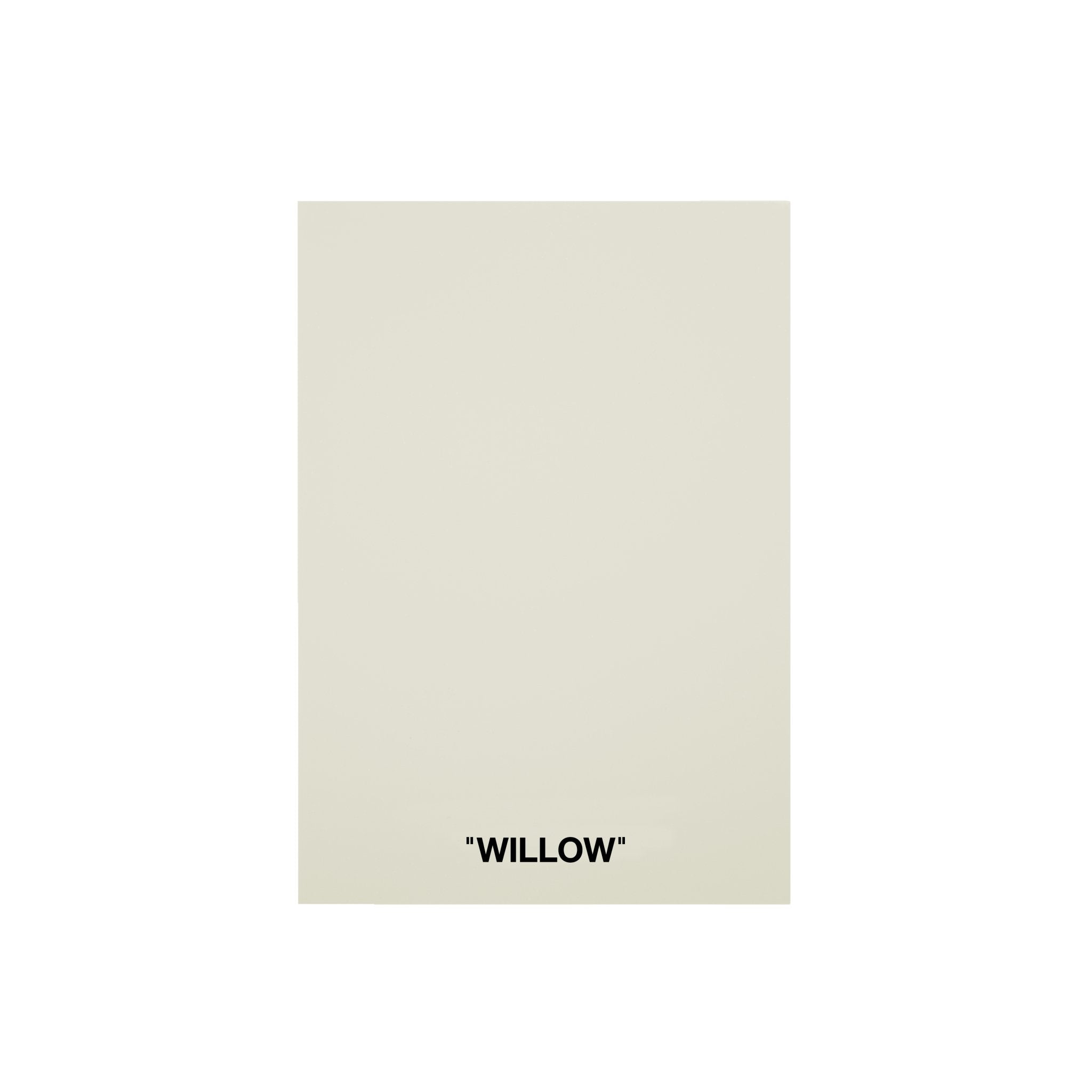 Color Card - Willow