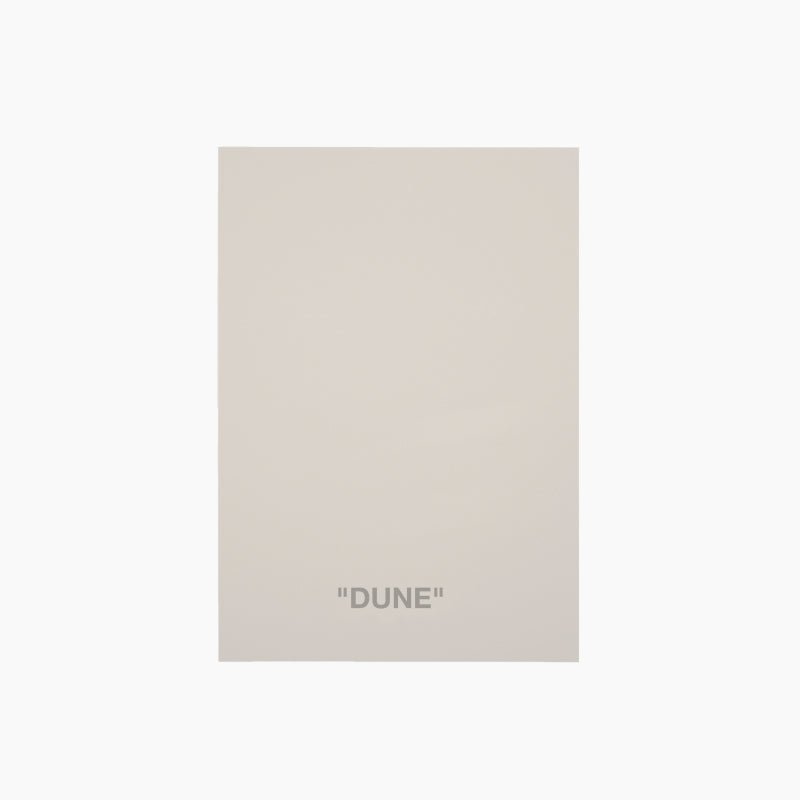 Dune A5 sample - SHADES by Eric Kuster