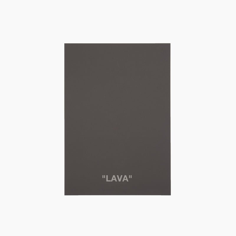 Lava Color Card