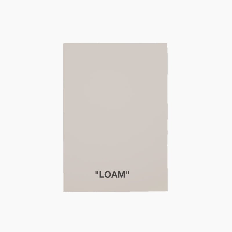 Loam A5 sample - SHADES by Eric Kuster