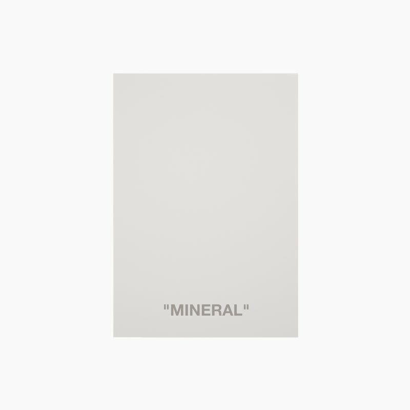 Mineral A5 sample - SHADES by Eric Kuster