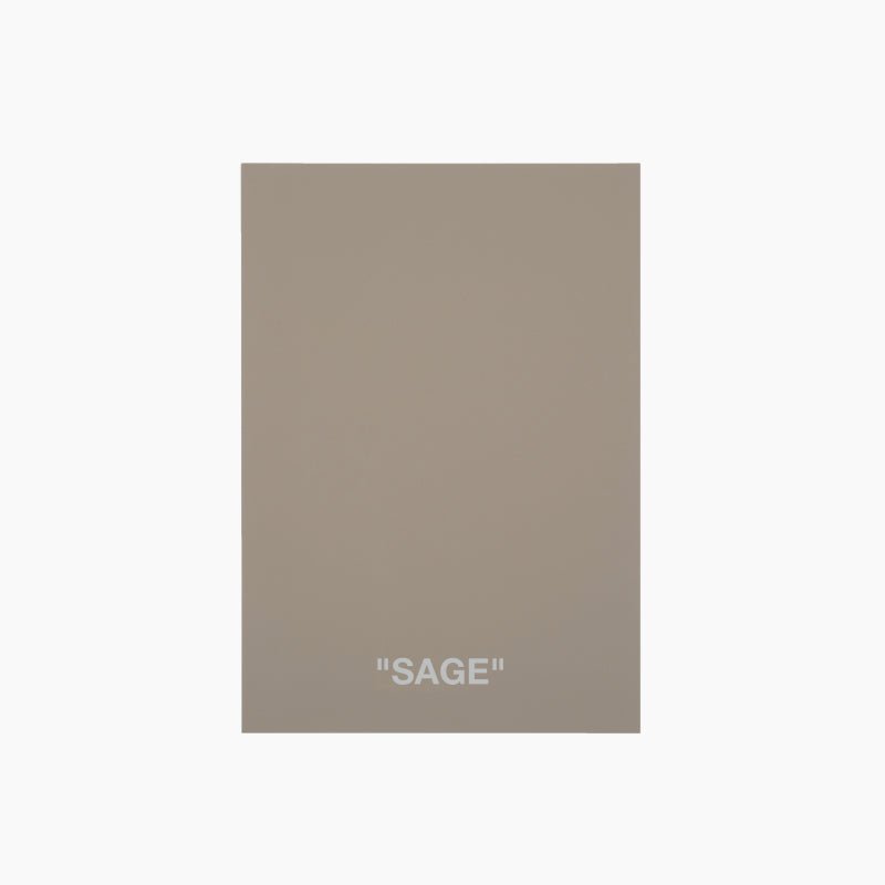 Sage Color Card