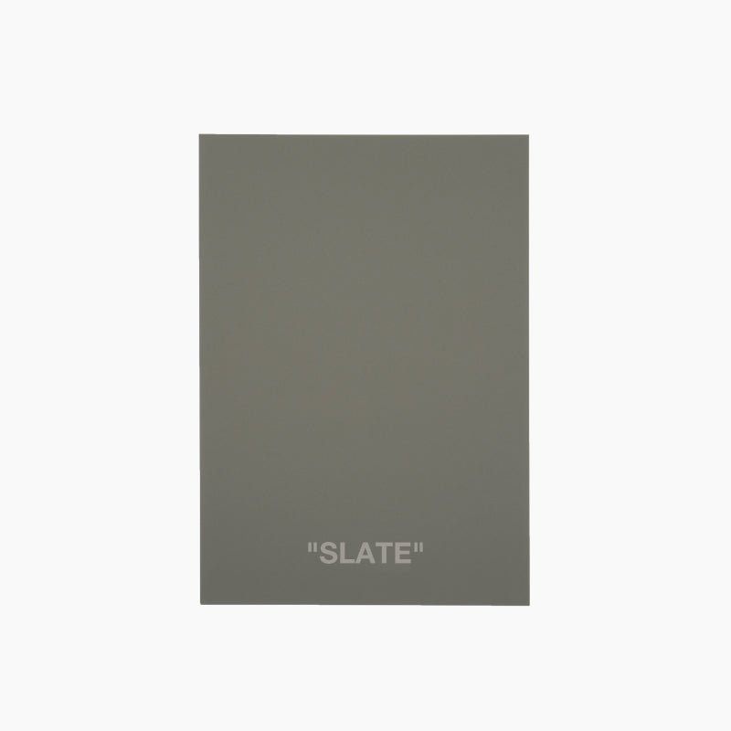 Slate A5 sample - SHADES by Eric Kuster